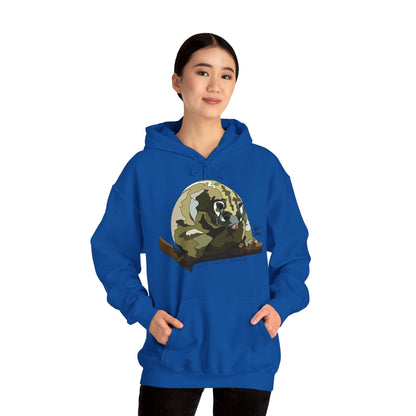 Green Ringtail | Unisex Heavy Blend™ Hooded Sweatshirt