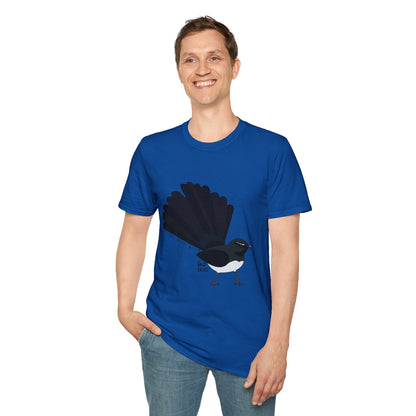 Willy Wagtail - Unisex Softstyle T-Shirt