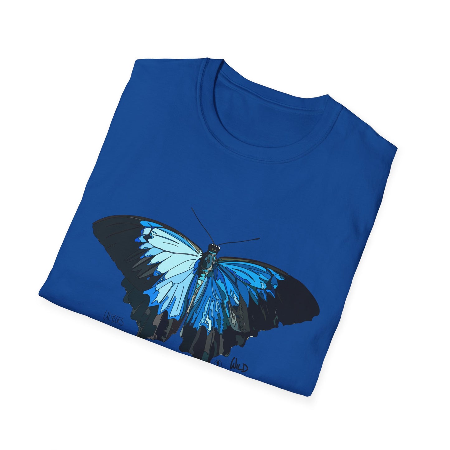 Ulysses Butterfly - Unisex Softstyle T-Shirt Printify