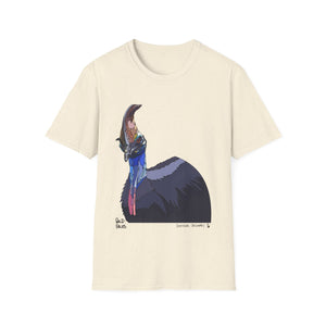 Southern Cassowary - Unisex Softstyle T-Shirt Printify