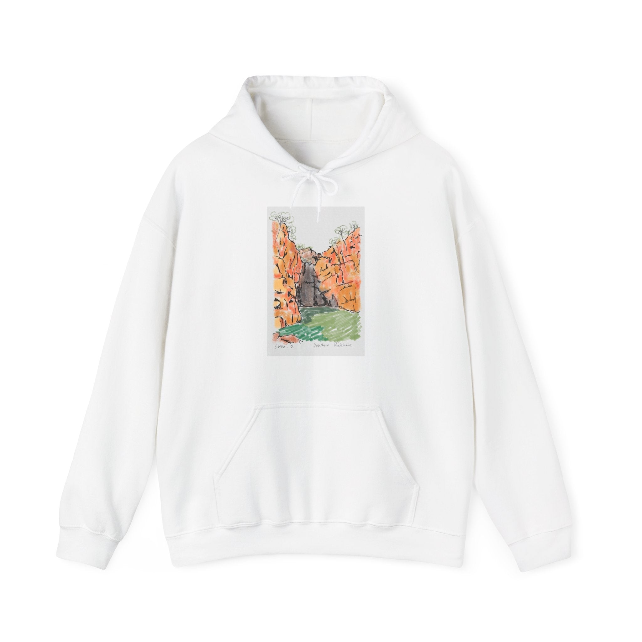 Southern Rockhole, Nitmiluk | Unisex Heavy Blend™ Hooded Sweatshirt Printify