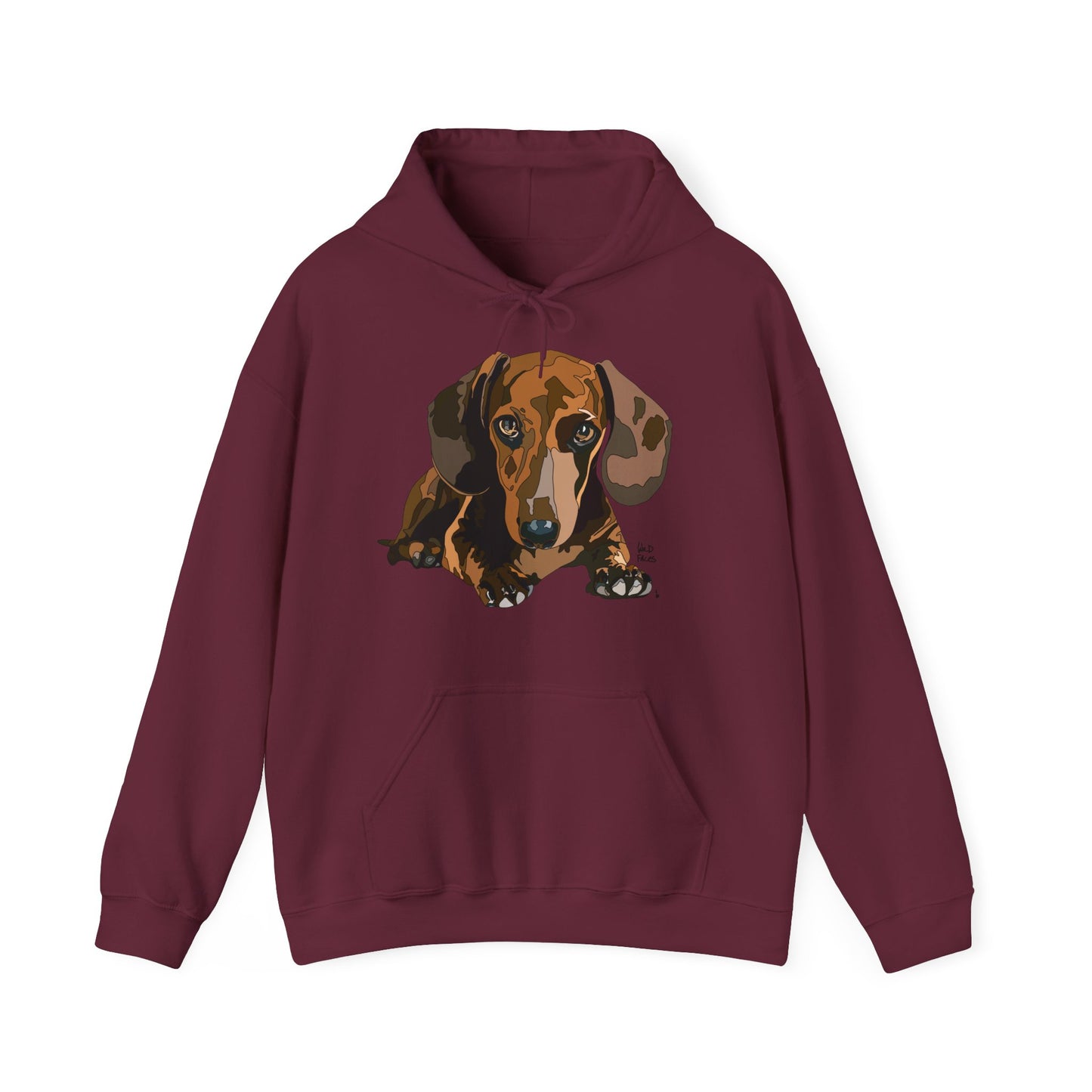 Dachshund (body) | Unisex Heavy Blend™ Hooded Sweatshirt