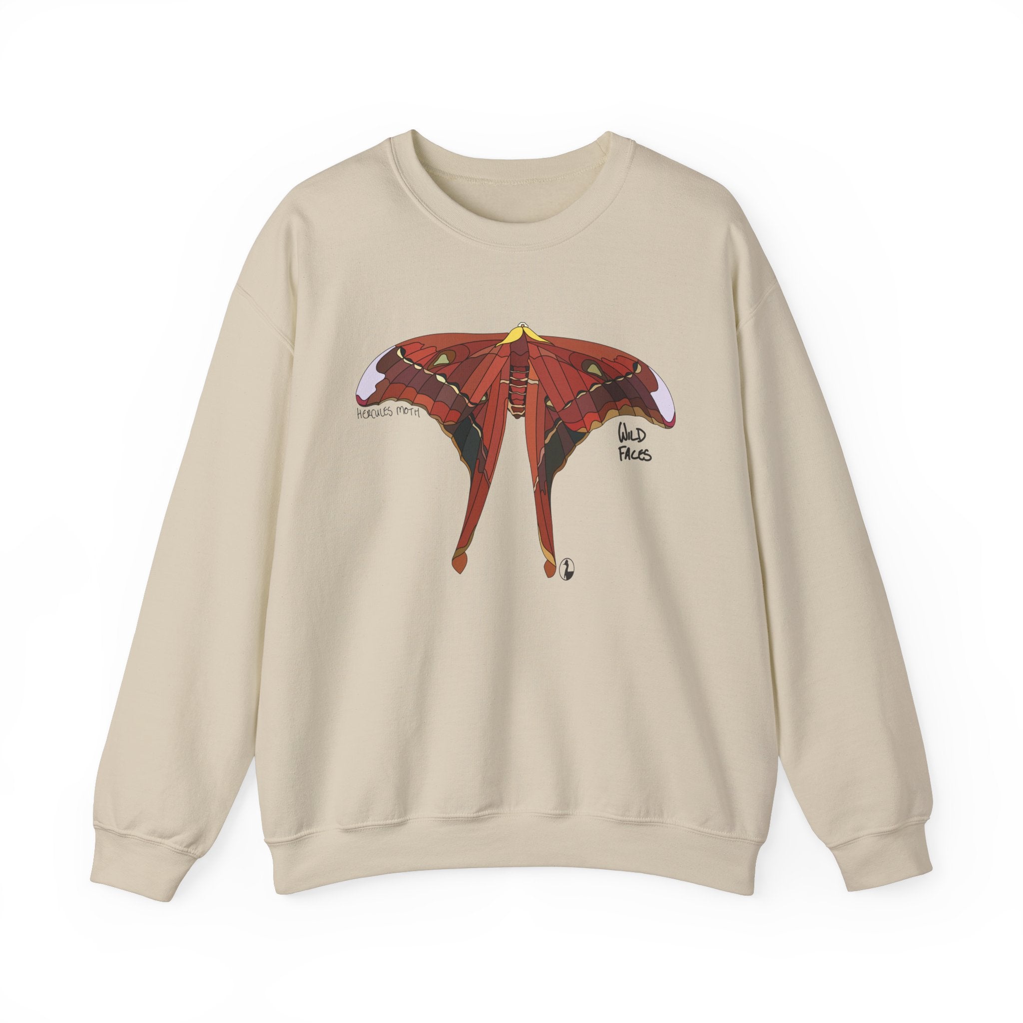 Hercules Moth Sweatshirt | Unisex Heavy Blend™ Crewneck Printify