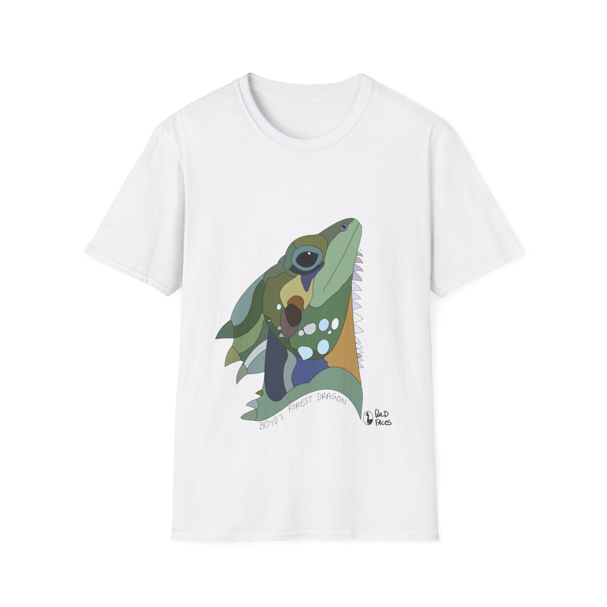 Boyd's Forest Dragon - Unisex Softstyle T-Shirt