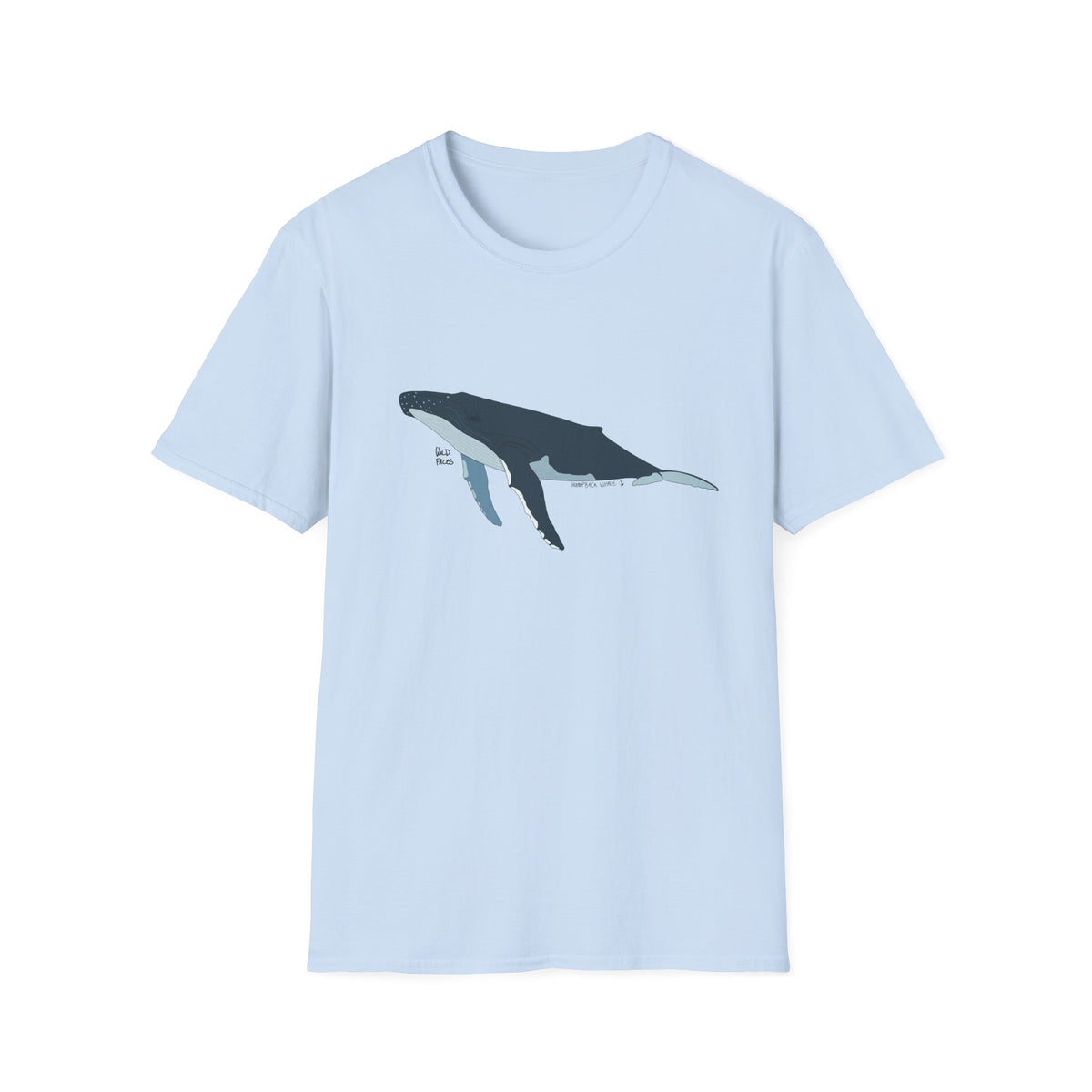 Humpback Whale - Unisex Softstyle T-Shirt