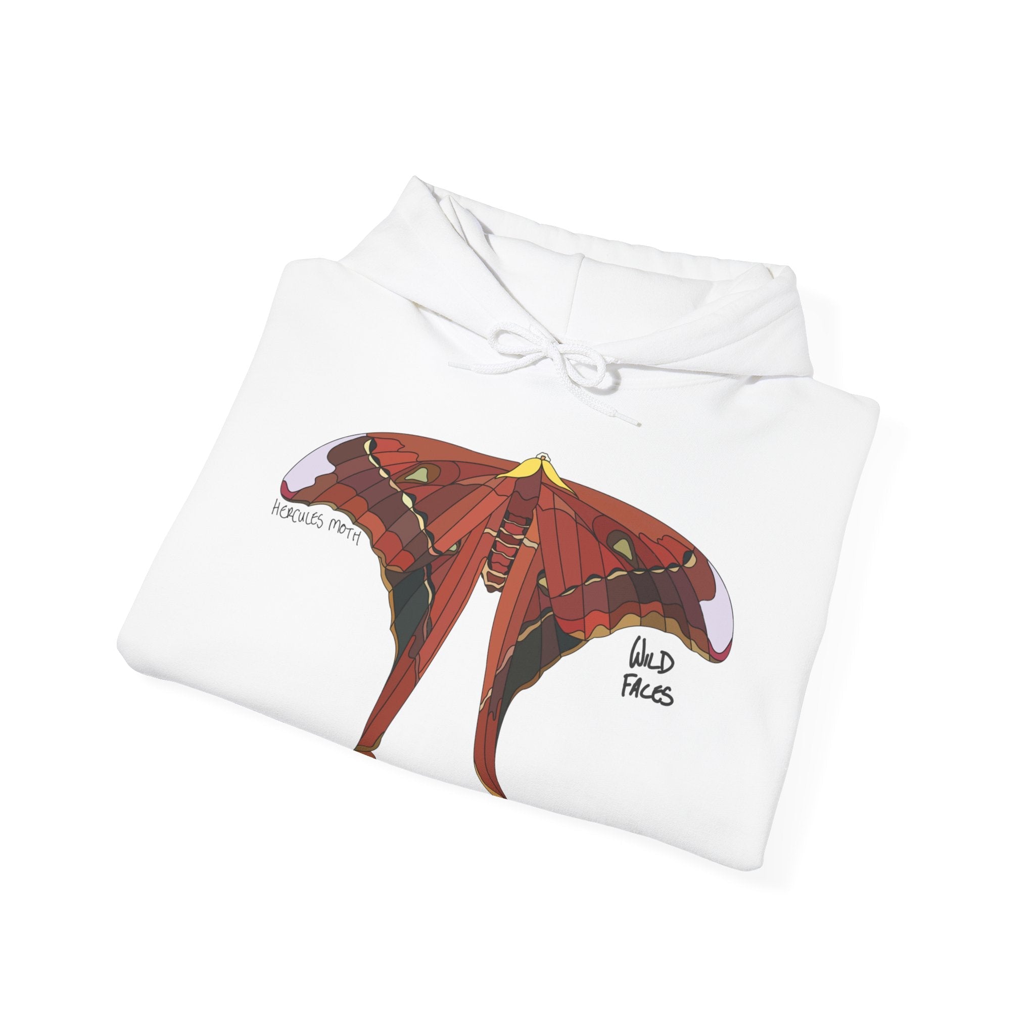 Hercules Moth | Unisex Heavy Blend™ Hooded Sweatshirt Printify