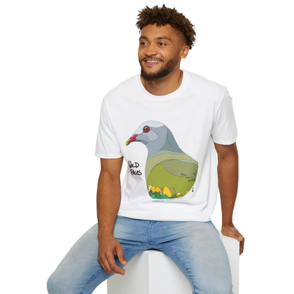 Wompoo Fruit Dove - Unisex Softstyle T-Shirt Printify