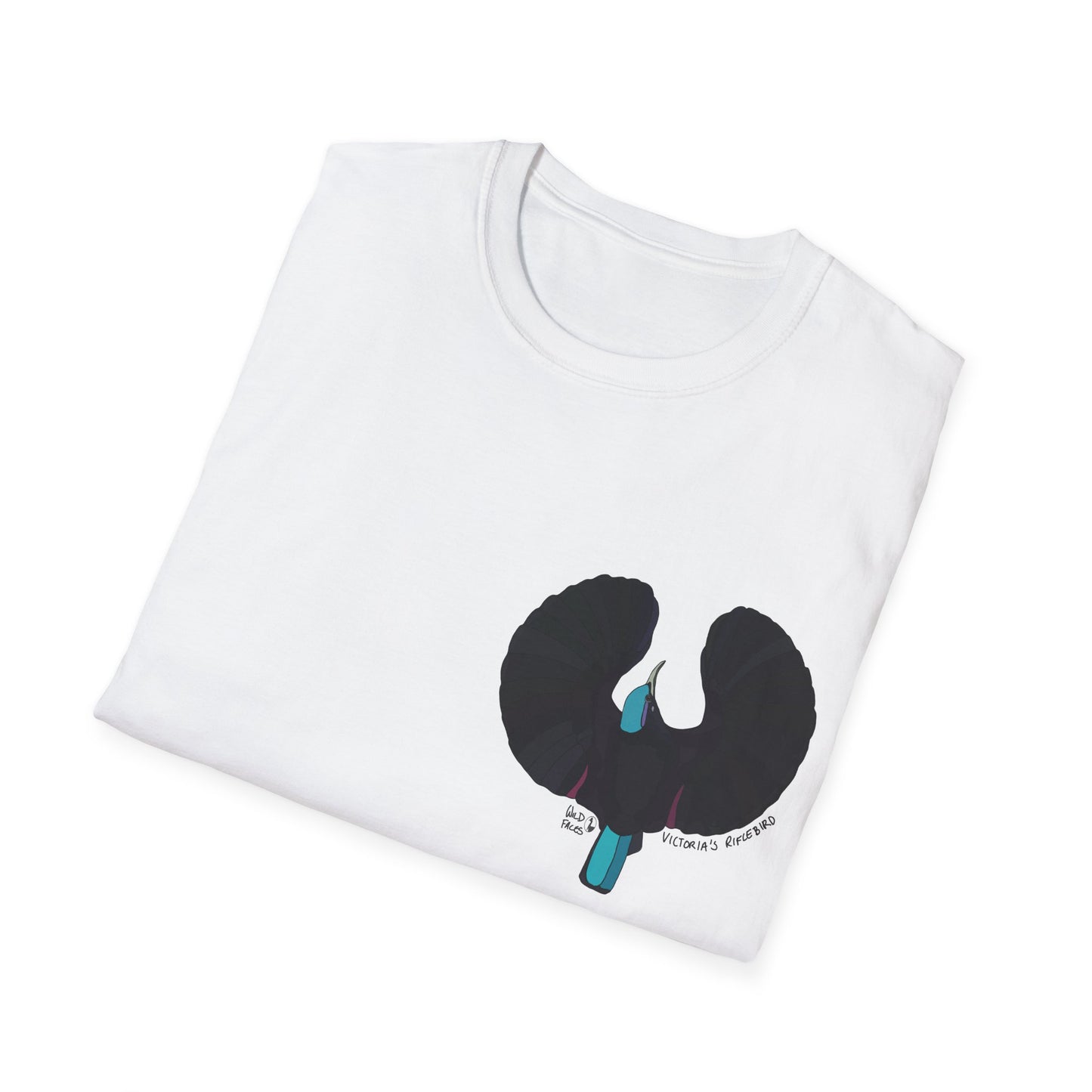 Victoria's Riflebird - Unisex Softstyle T-Shirt