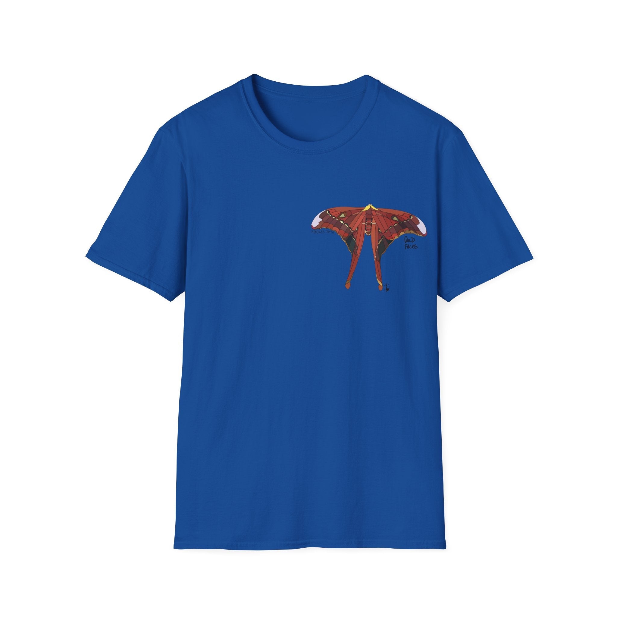 Hercules Moth - Small design - Unisex Softstyle T-Shirt Printify