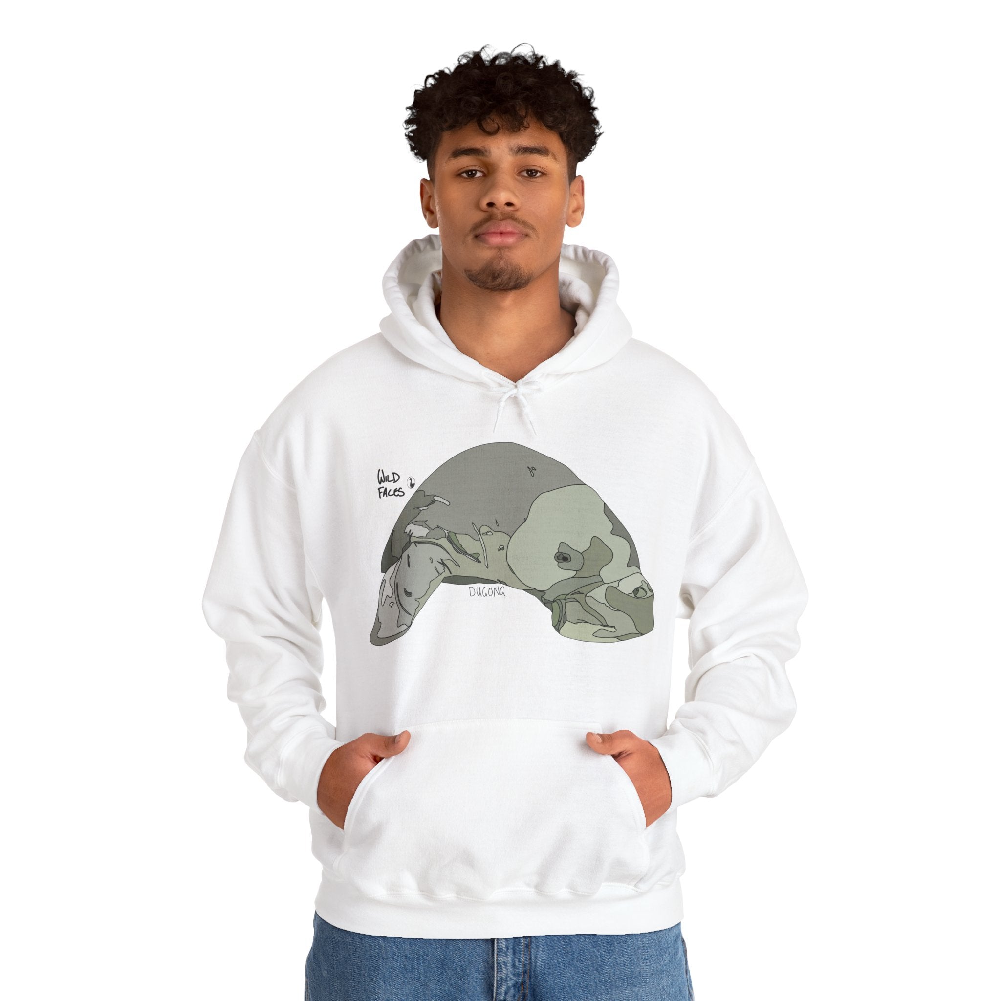 Dugong | Unisex Heavy Blend™ Hooded Sweatshirt Printify