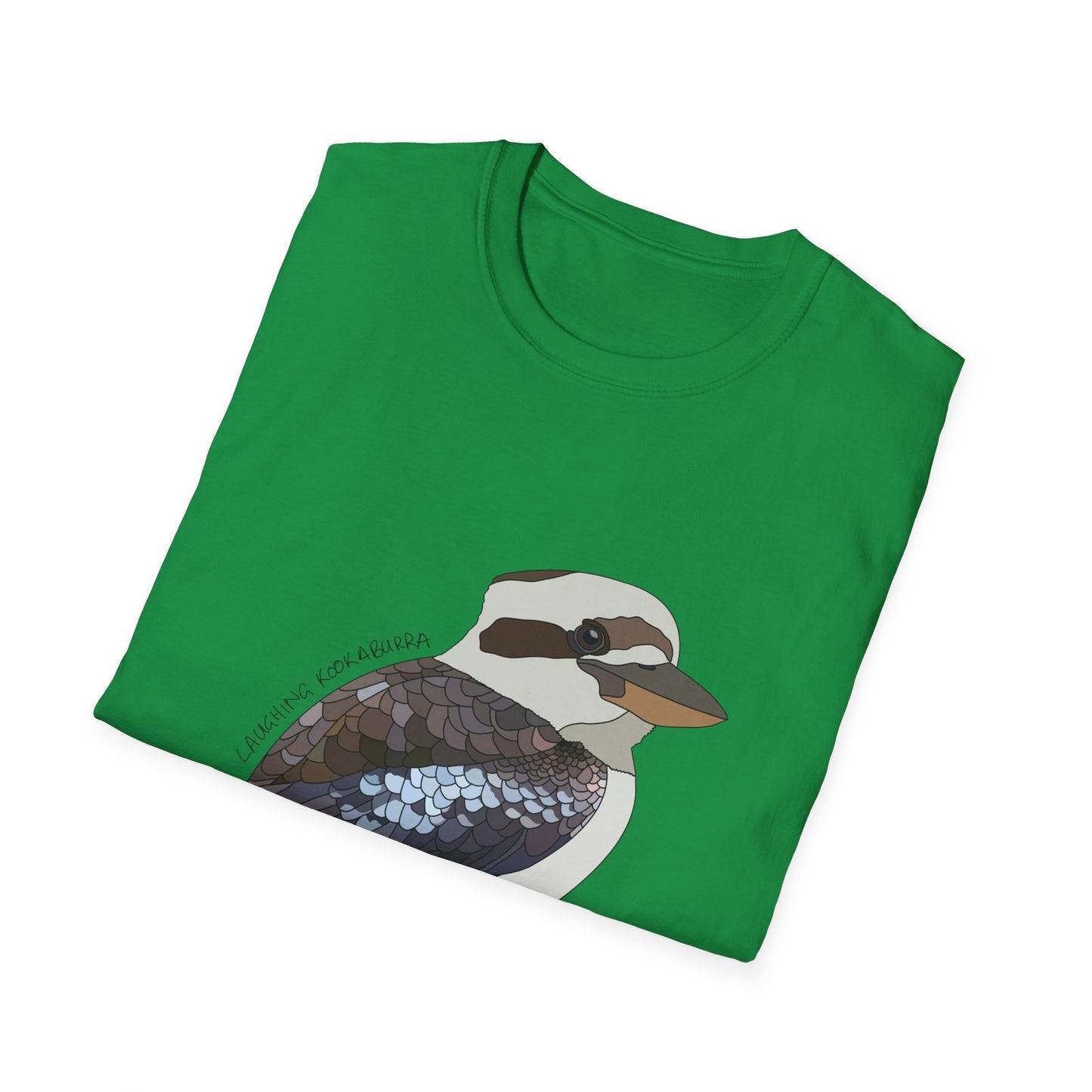 Laughing Kookaburra - Unisex Softstyle T-Shirt