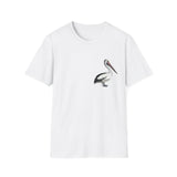 Australian Pelican - Small design - Unisex Softstyle T-Shirt