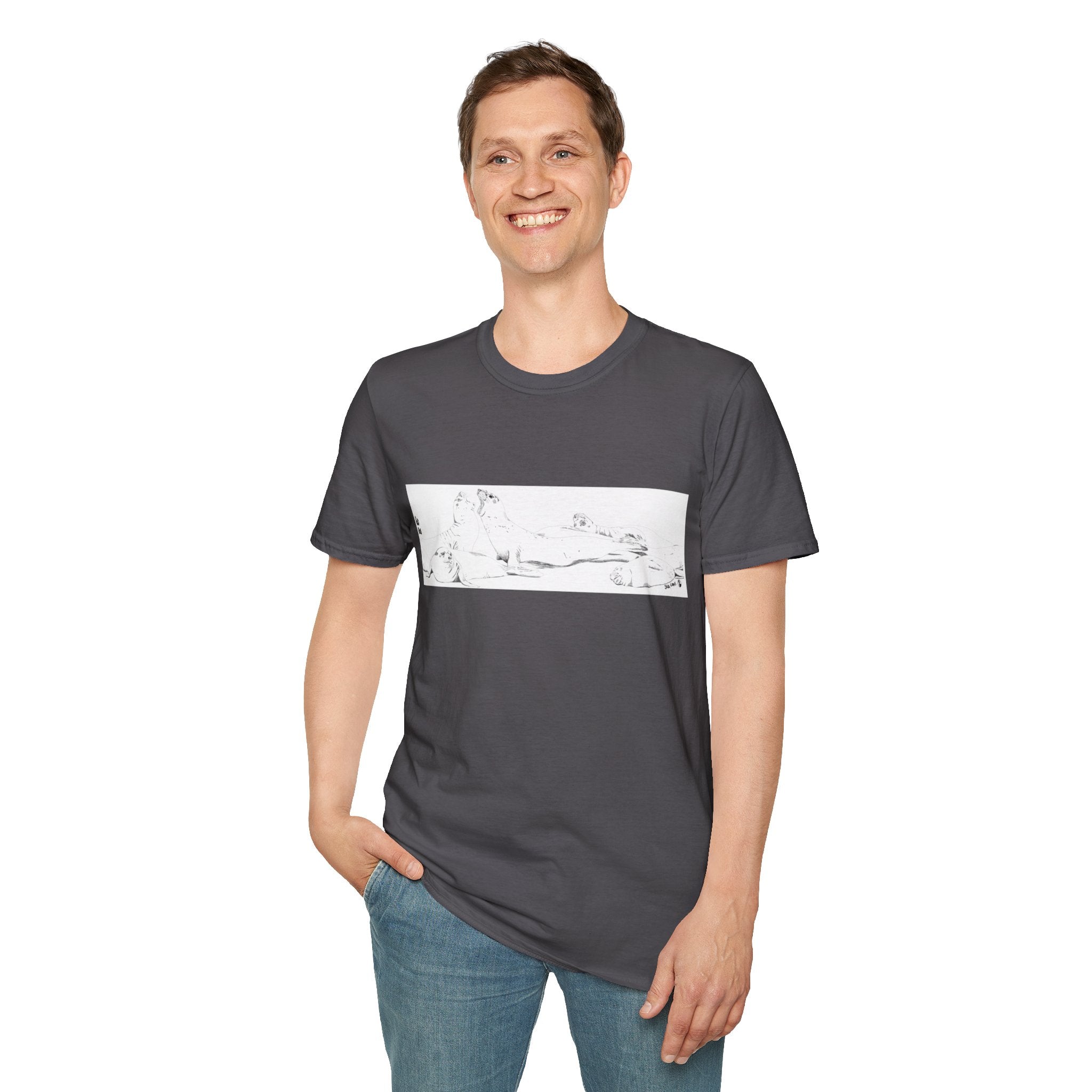 Sealion - Unisex Softstyle T-Shirt Printify
