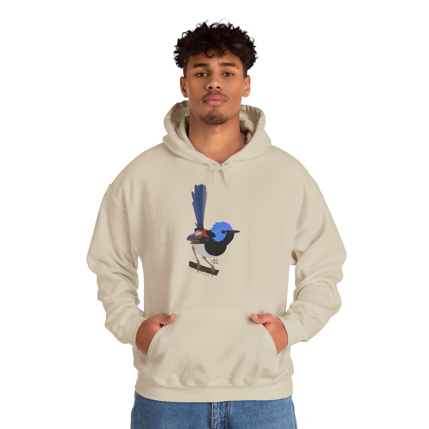 Lovely Fairywren | Unisex Heavy Blend™ Hooded Sweatshirt