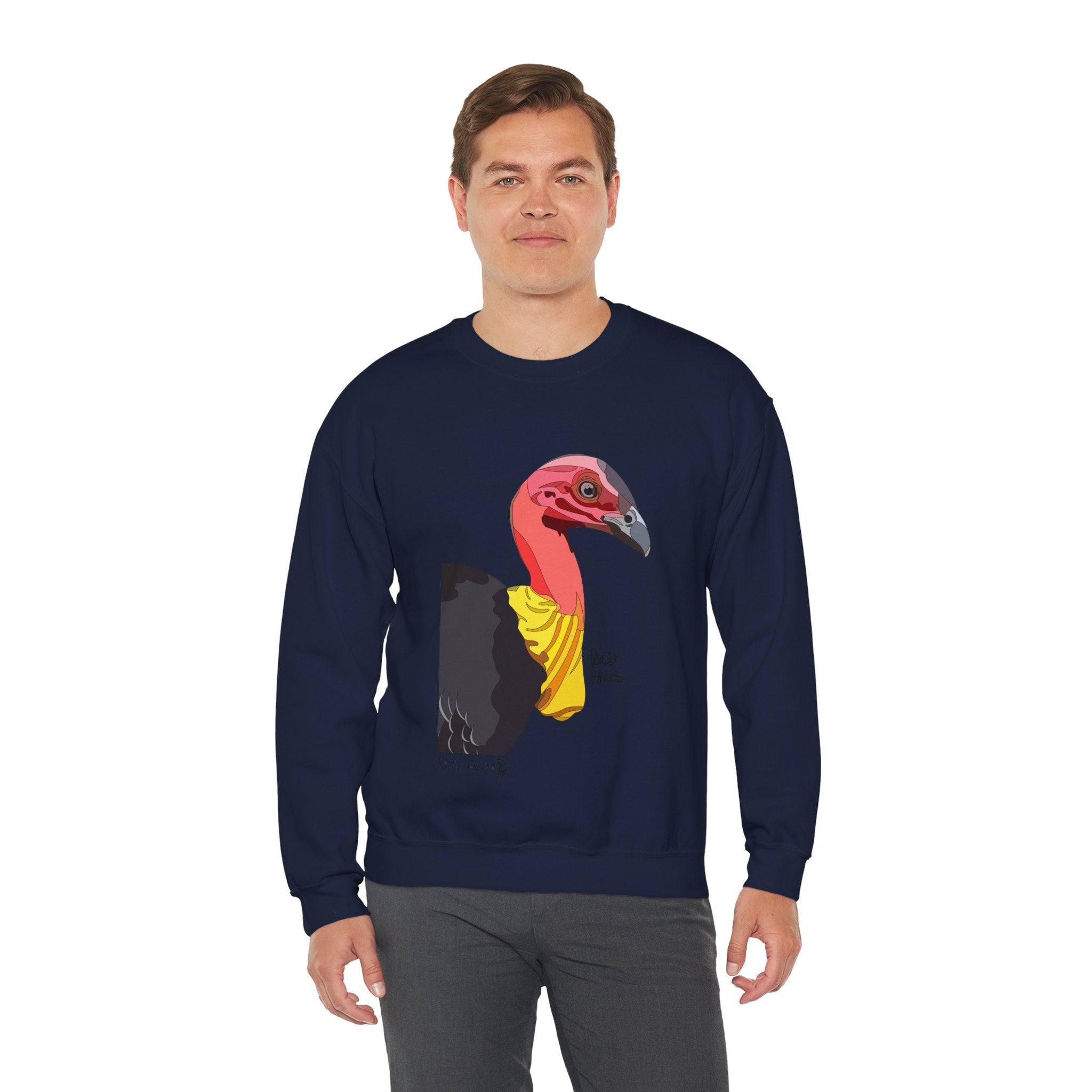 Australian Brush-turkey Sweatshirt | Unisex Heavy Blend™ Crewneck Printify