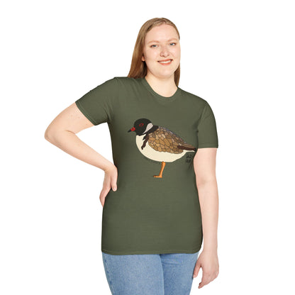 Hooded Plover - Unisex Softstyle T-Shirt