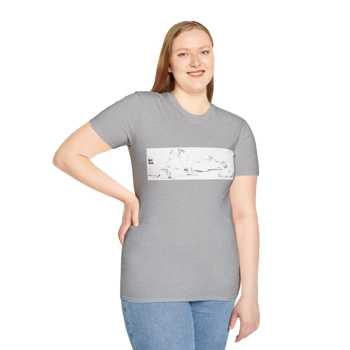 Sealion - Unisex Softstyle T-Shirt