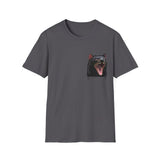 Tasmanian Devil - Small design - Unisex Softstyle T-Shirt Printify