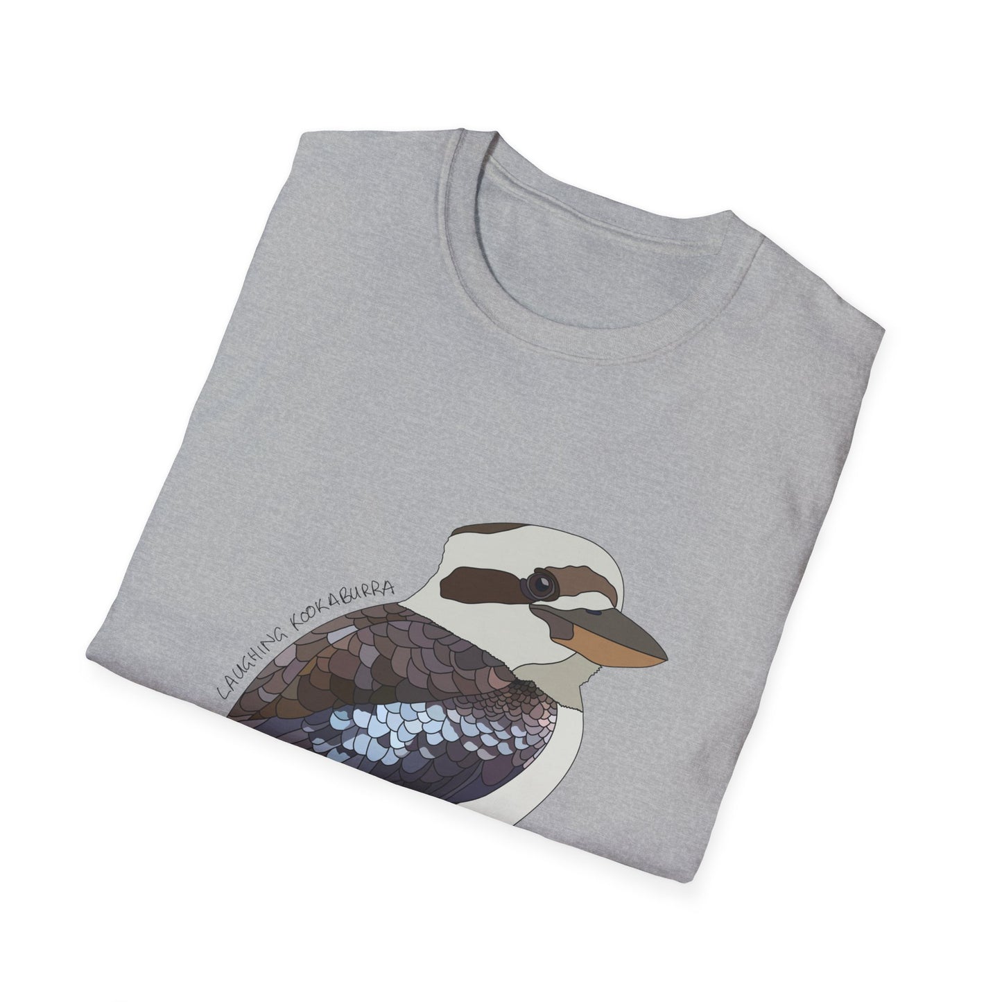 Laughing Kookaburra - Unisex Softstyle T-Shirt