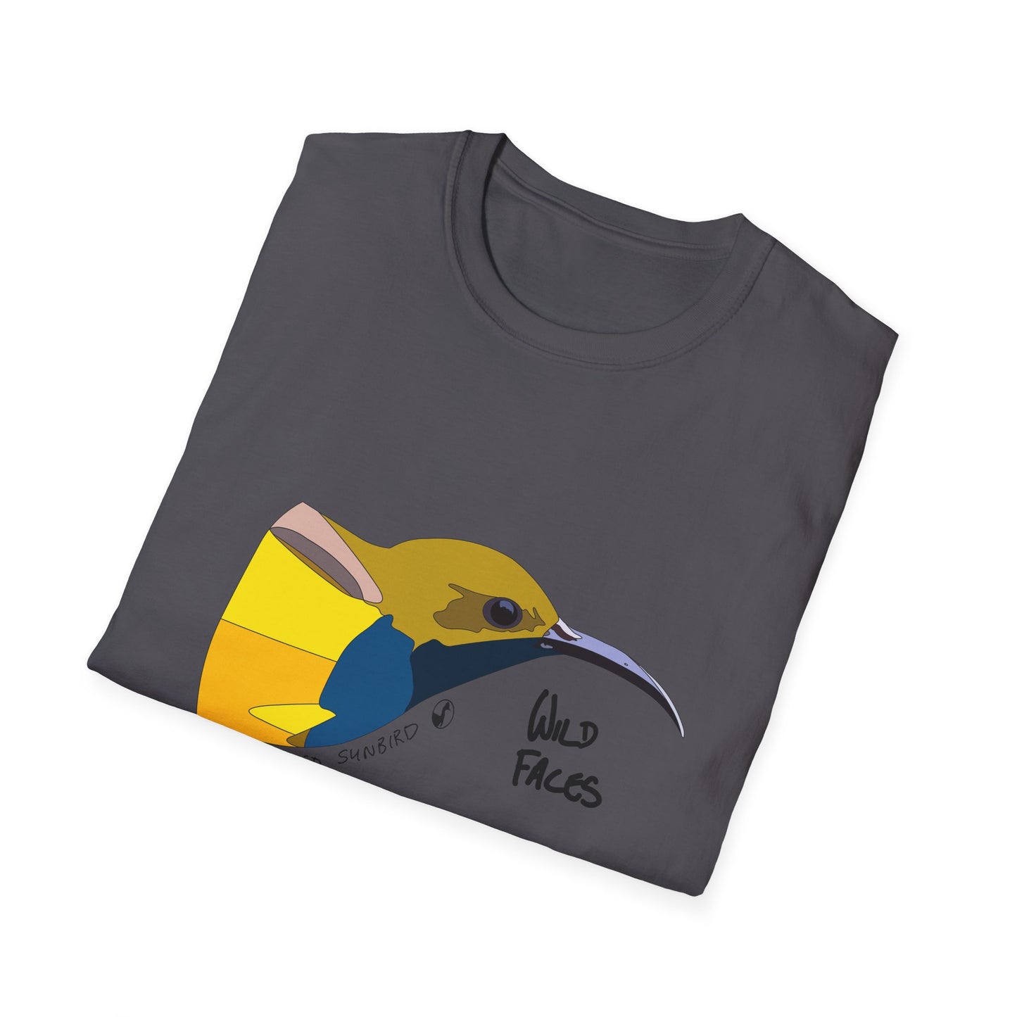 Olive-backed Sunbird - Unisex Softstyle T-Shirt Printify