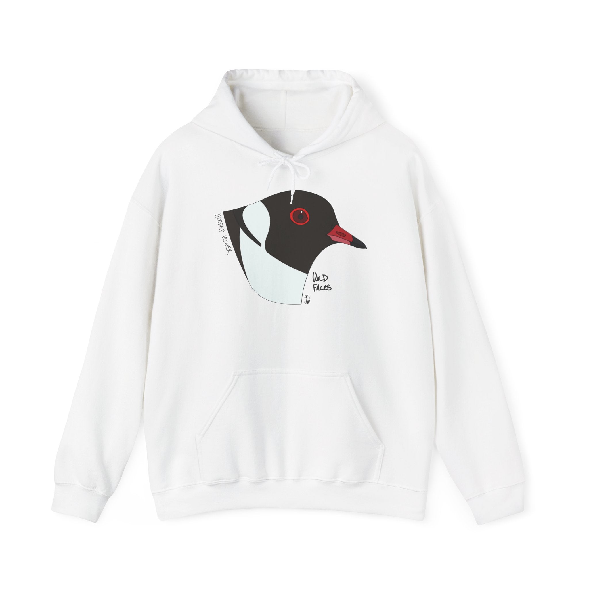 Hooded Plover (head) | Unisex Heavy Blend™ Hooded Sweatshirt Printify