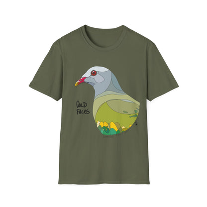 Wompoo Fruit Dove - Unisex Softstyle T-Shirt Printify