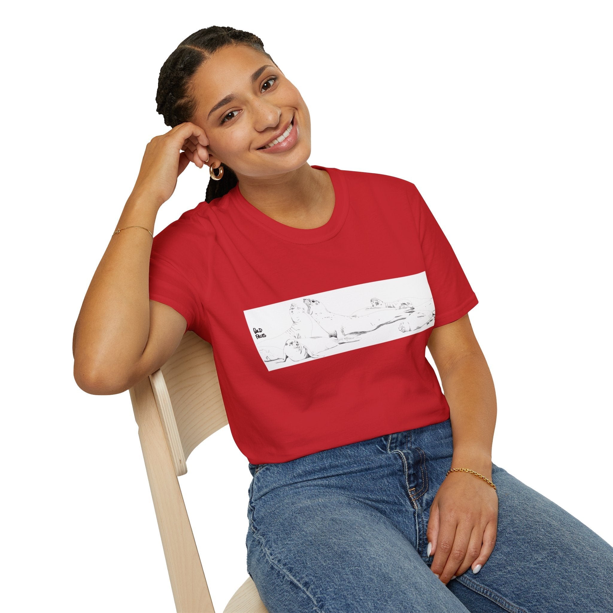 Sealion - Unisex Softstyle T-Shirt Printify