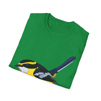 Yellow-breasted Boatbill - Unisex Softstyle T-Shirt