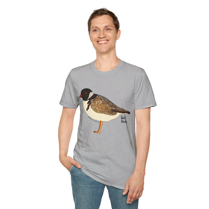 Hooded Plover - Unisex Softstyle T-Shirt