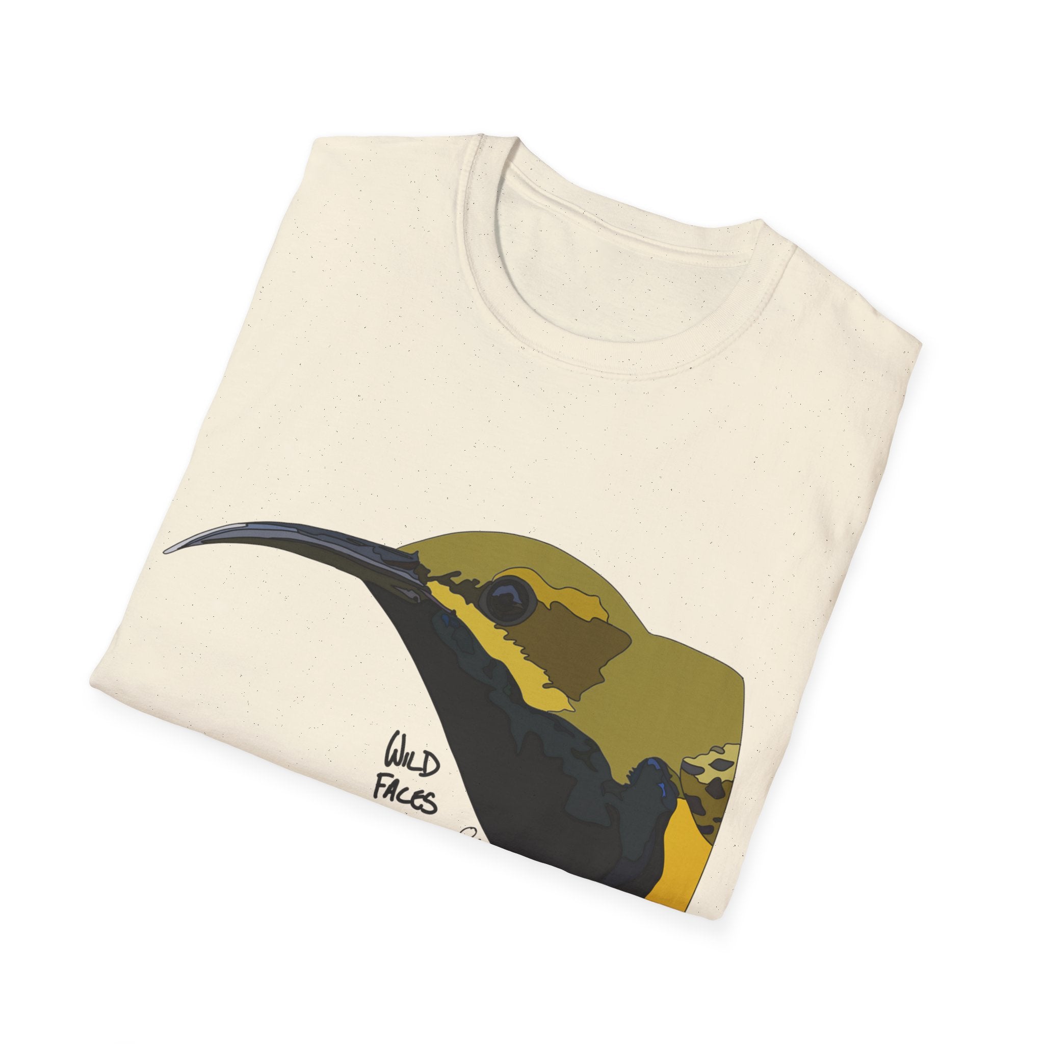 Olive-backed Sunbird - Unisex Softstyle T-Shirt Printify