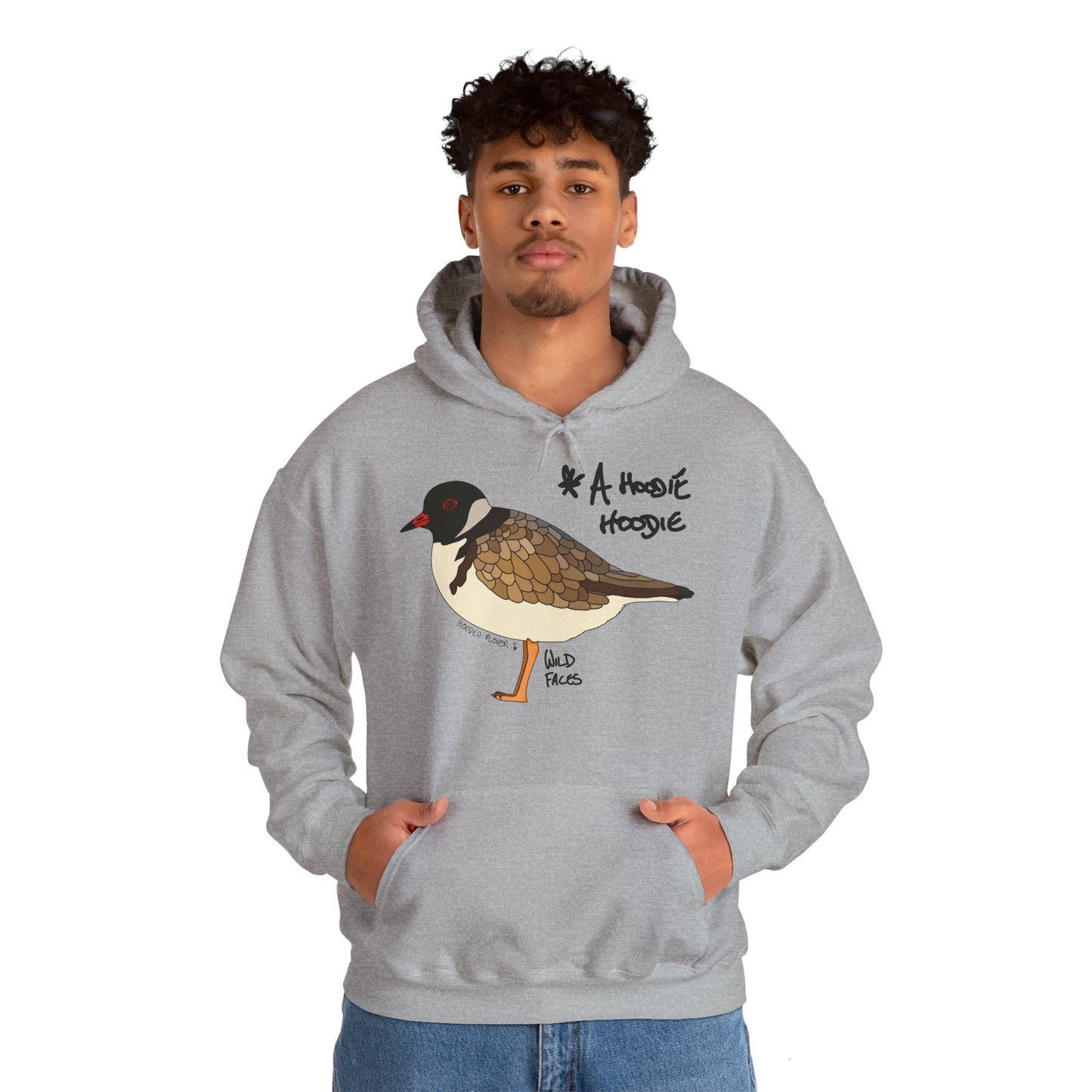 "A Hoodie Hoodie" | Hooded Plover | Unisex Heavy Blend™ Hooded Sweatshirt