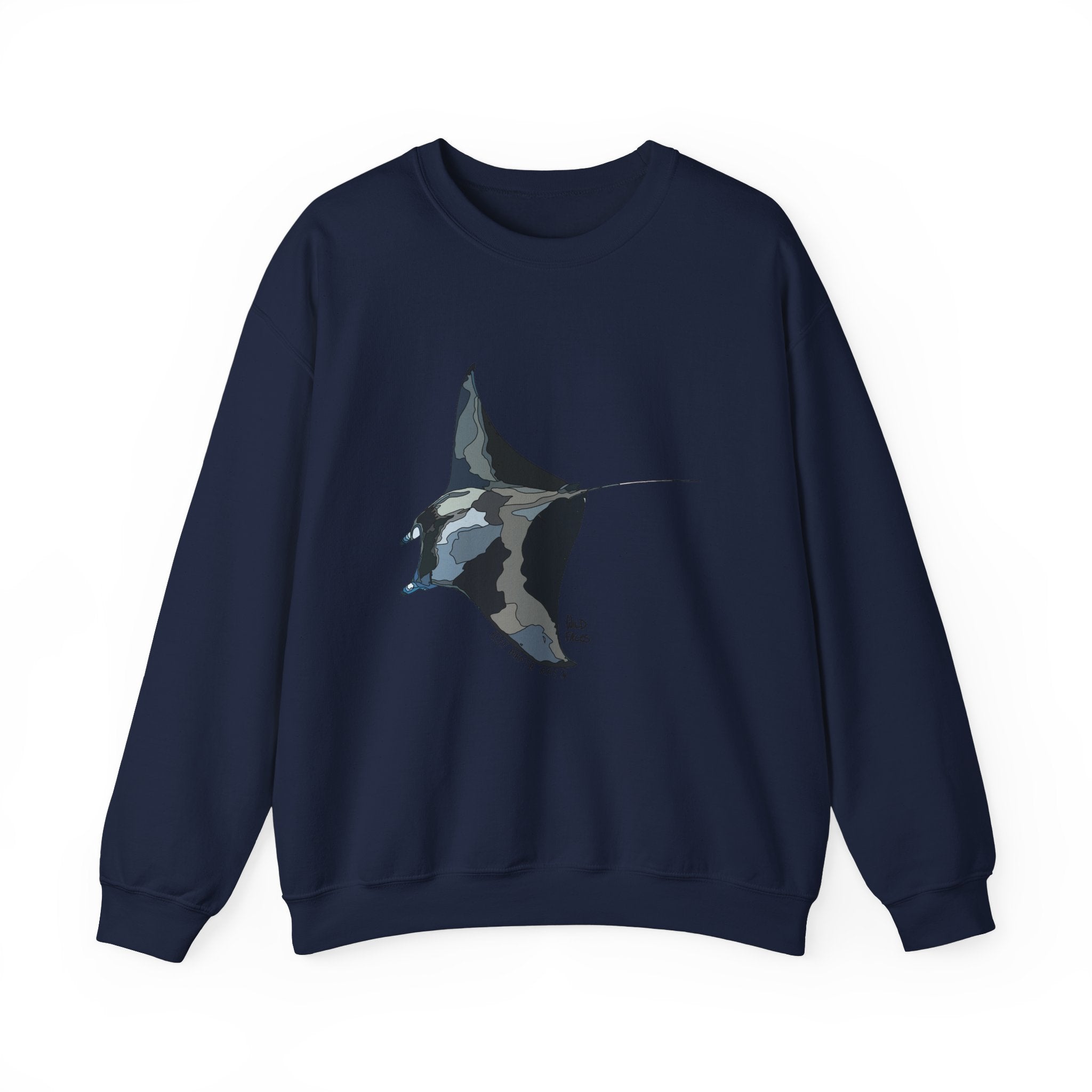 Reef Manta Ray | Unisex Heavy Blend™ Crewneck Printify