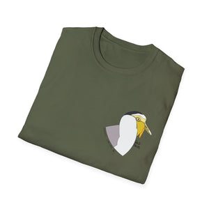 Masked Lapwing - Small design - Unisex Softstyle T-Shirt Printify