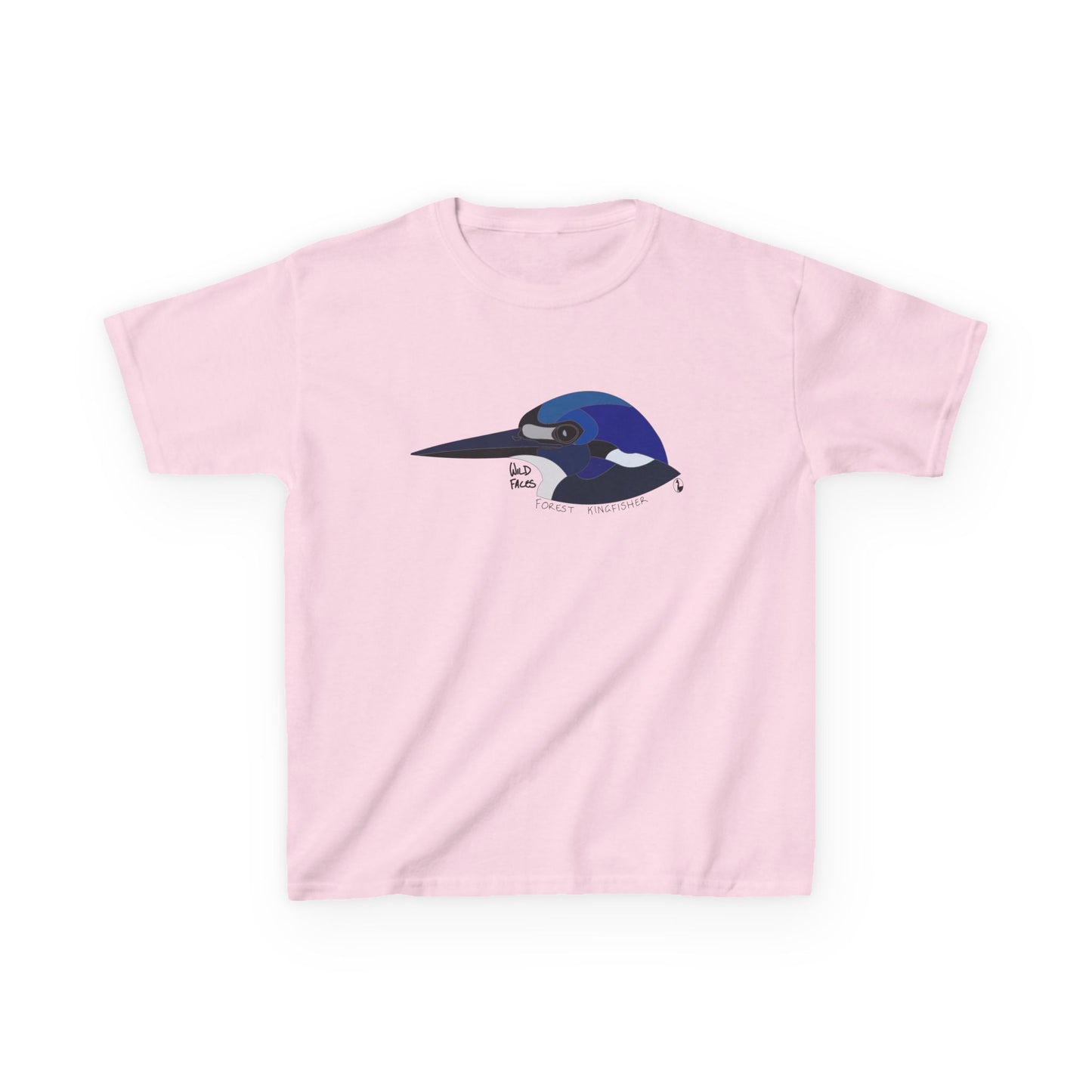 Forest Kingfisher (head) | Kids Heavy Cotton™ Tee