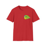 Orange-bellied Parrot - Small design- Unisex Softstyle T-Shirt Printify