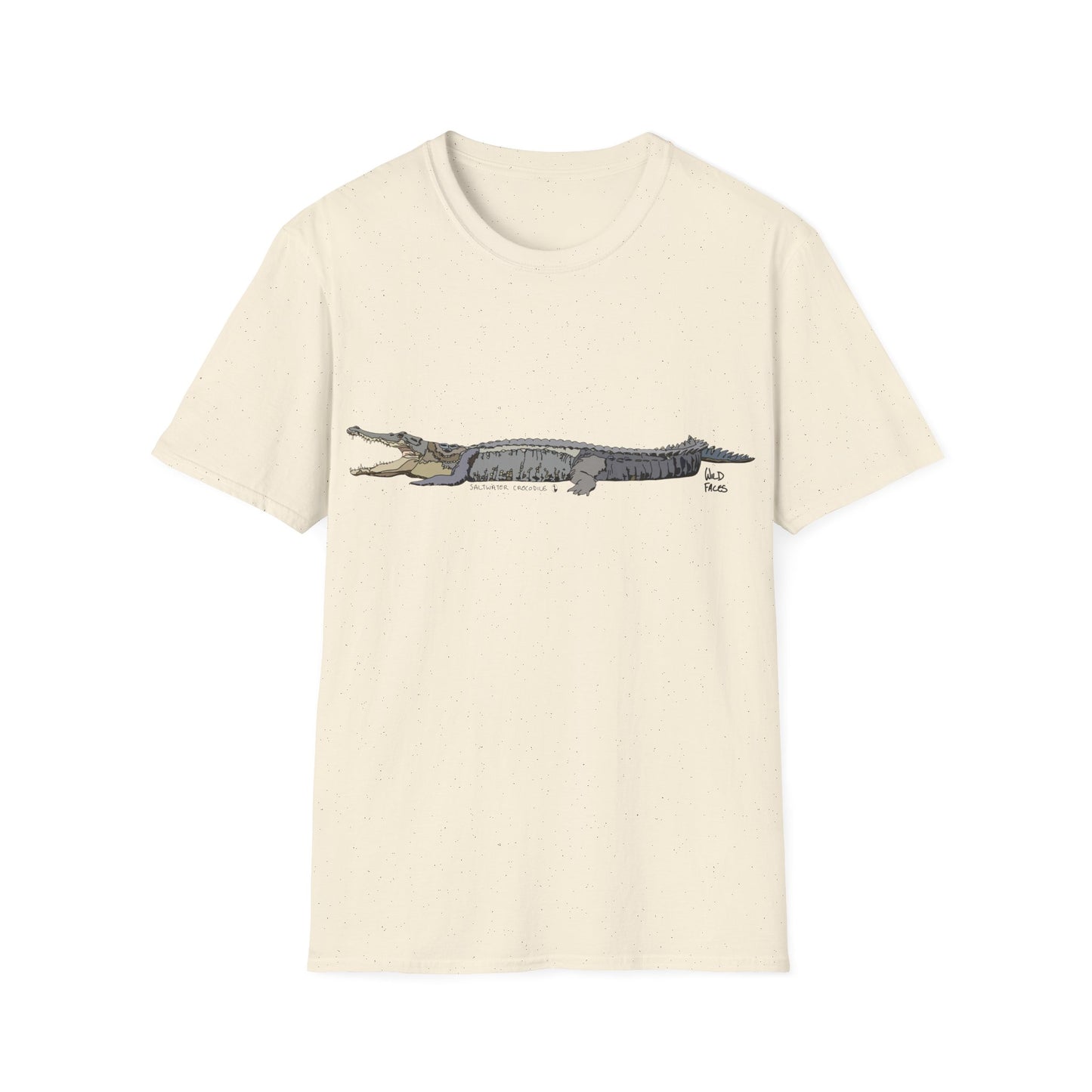 Saltwater Crocodile- Unisex Softstyle T-Shirt