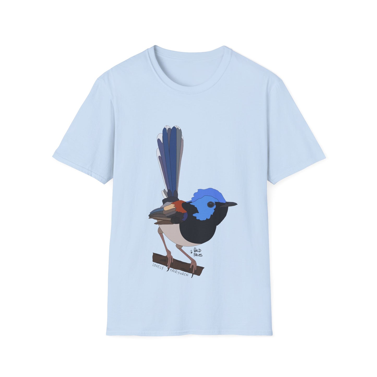 Lovely Fairy-wren - Unisex Softstyle T-Shirt