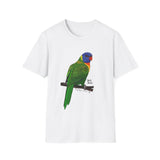 Rainbow Lorikeet - Unisex Softstyle T-Shirt