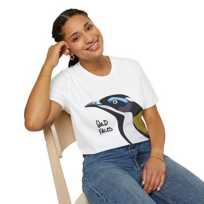 Blue-faced Honeyeater - Unisex Softstyle T-Shirt