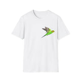 Budegerigar - Small design - Unisex Softstyle T-Shirt