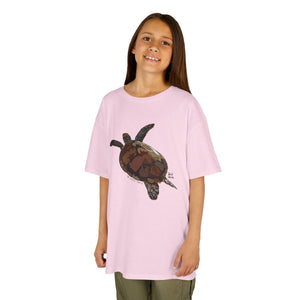 Green Turtle | Kids Heavy Cotton™ Tee Printify