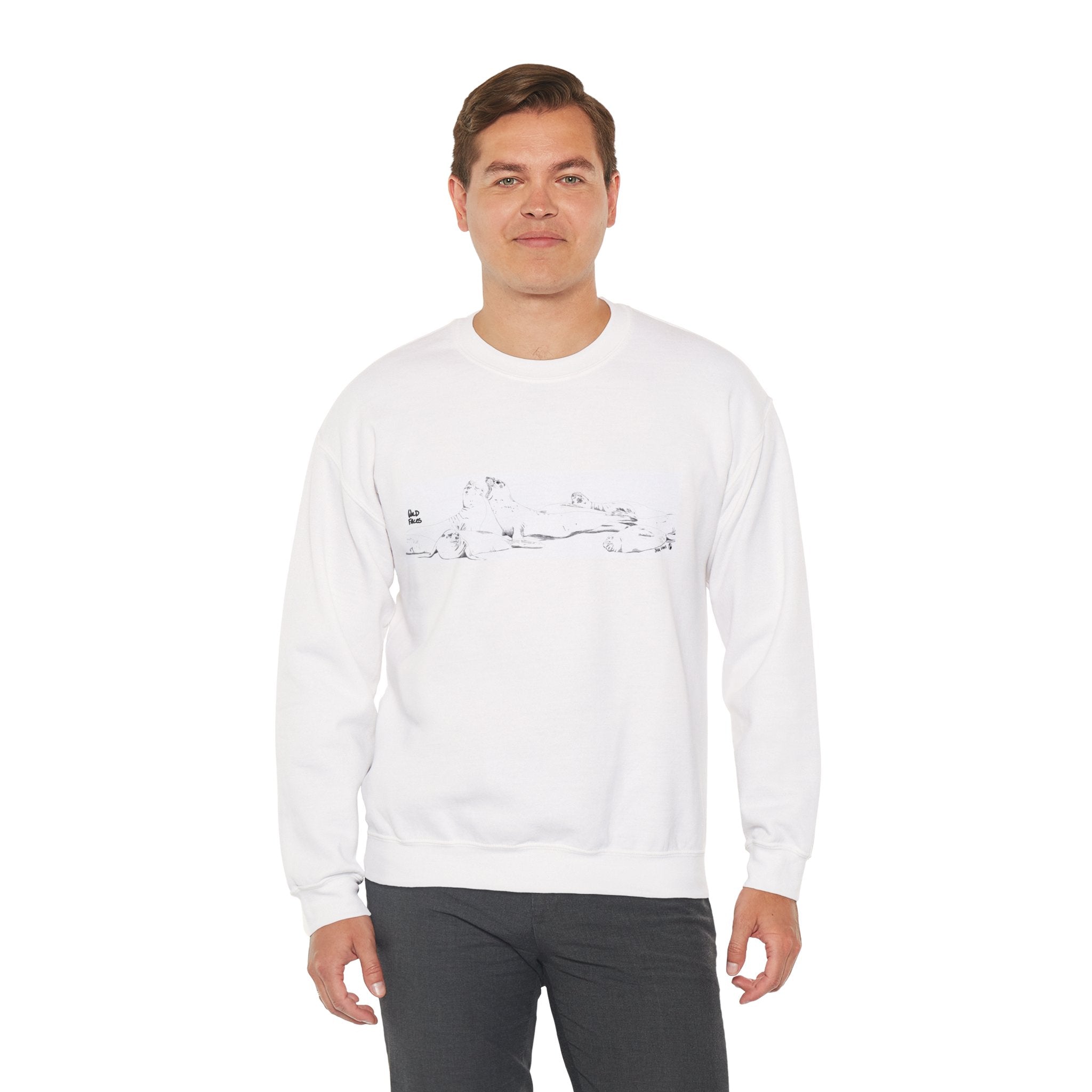 Sealion Sweatshirt | Unisex Heavy Blend™ Crewneck Printify