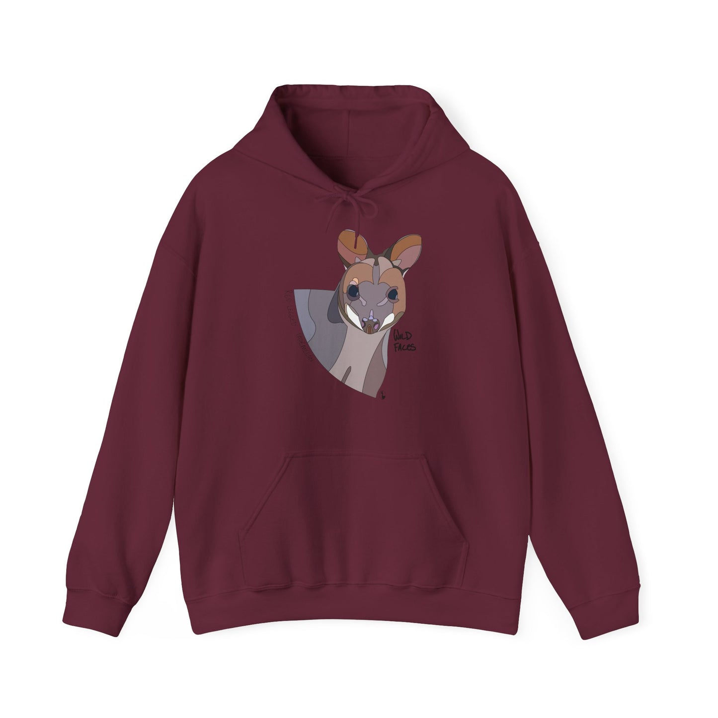 Red-legged Pademelon | Unisex Heavy Blend™ Hooded Sweatshirt