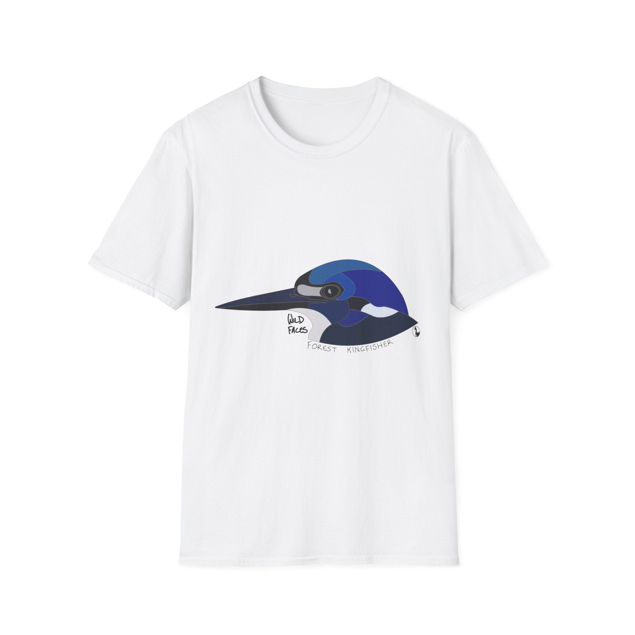 Forest Kingfisher - Unisex Softstyle T-Shirt