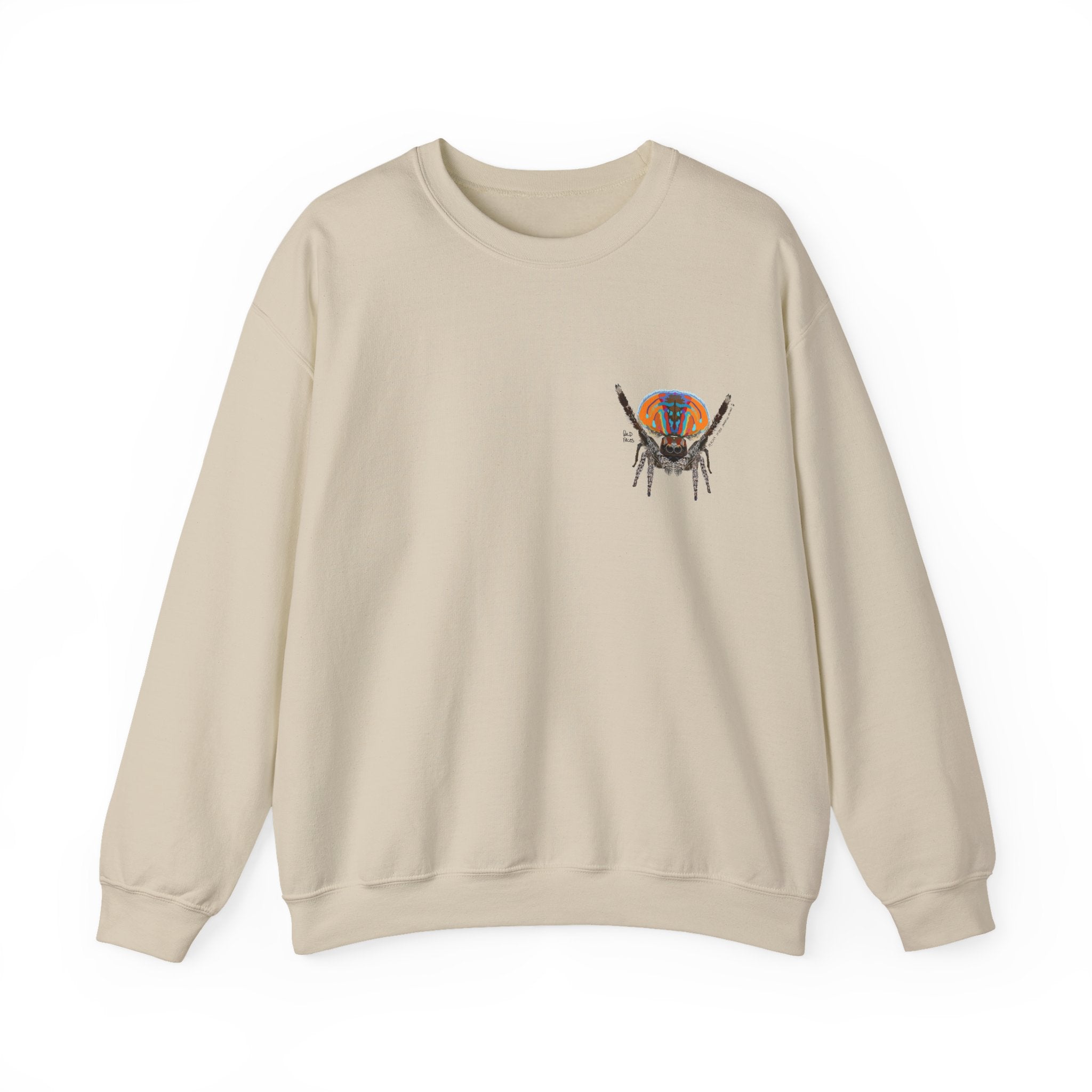 Peacock Spider (Maratus Volans) | Unisex Heavy Blend™ Crewneck