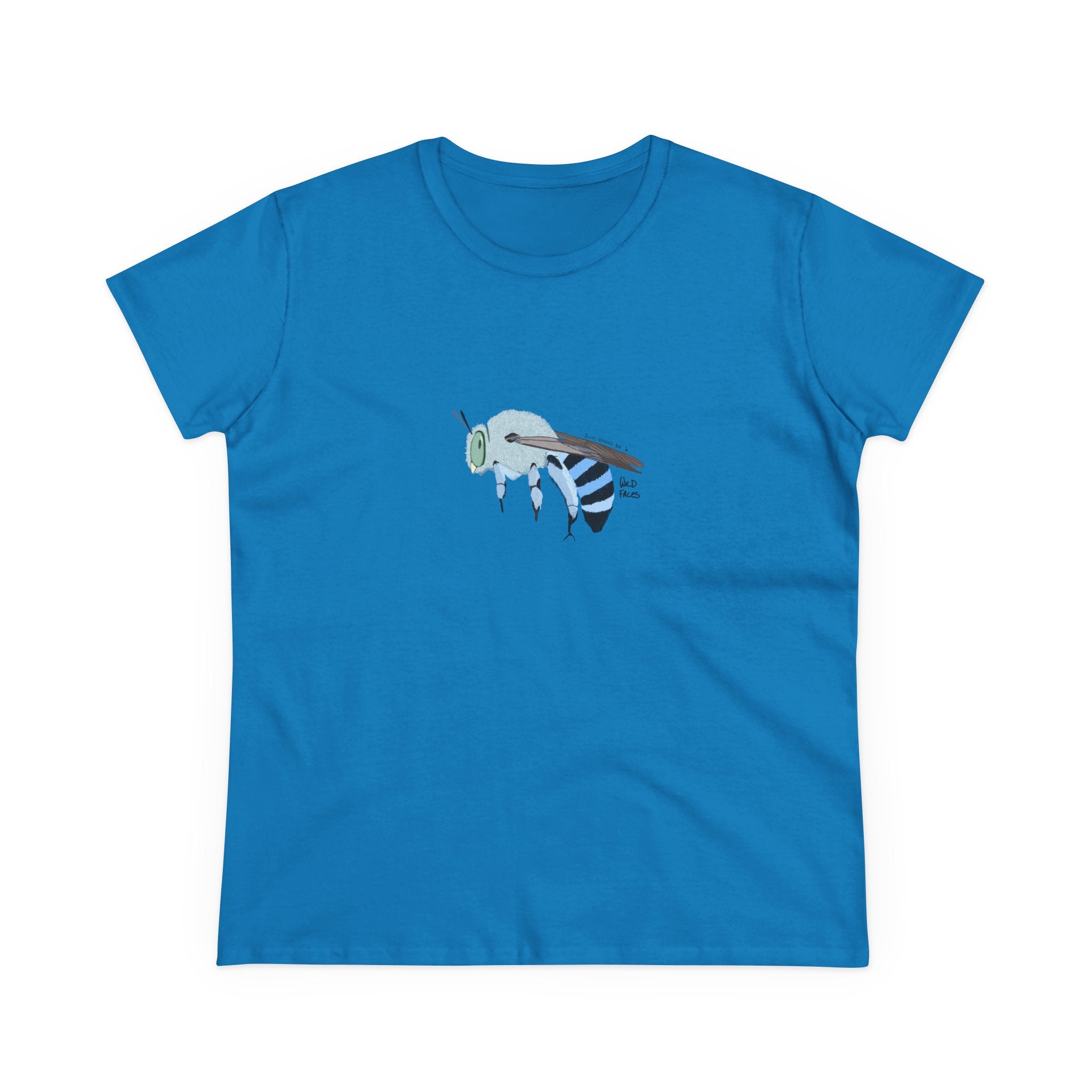 Blue-banded Bee - Women's Midweight Cotton Tee