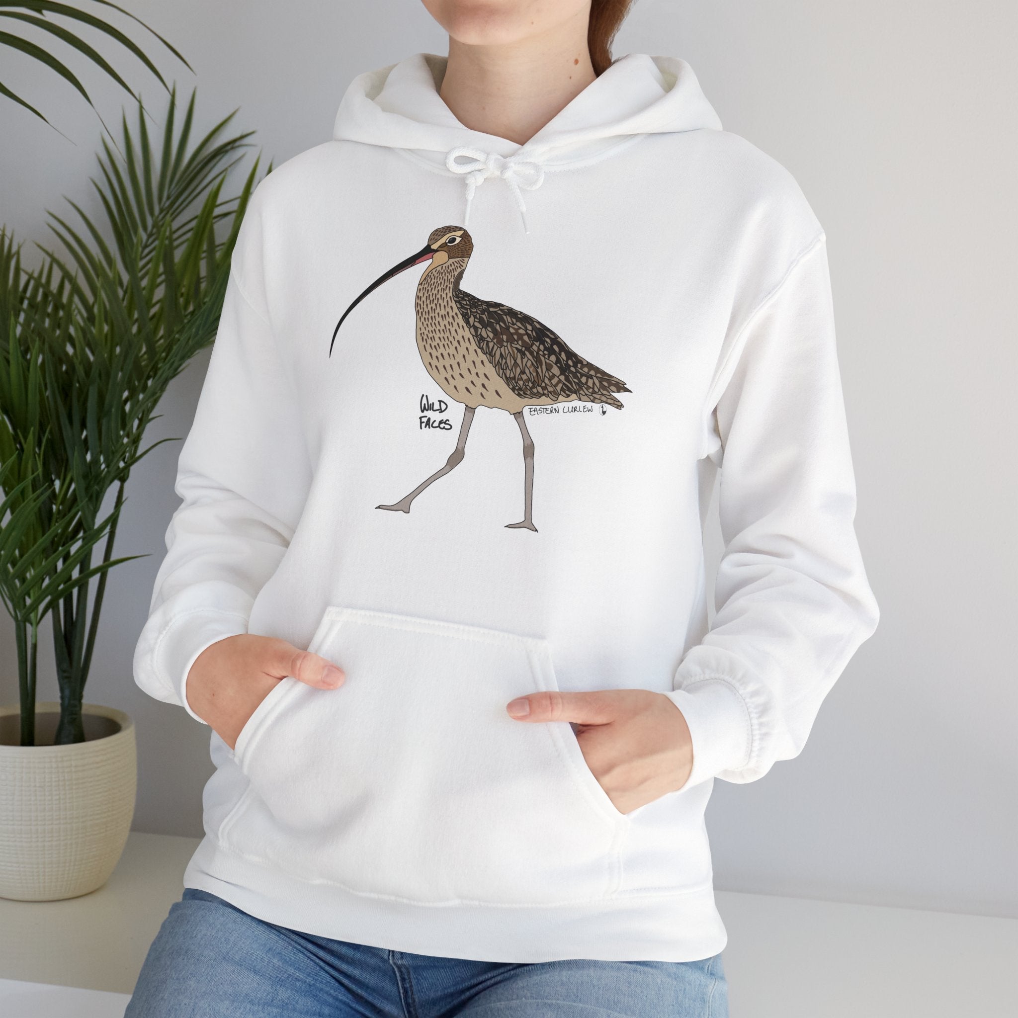 Eastern Curlew | Unisex Heavy Blend™ Hooded Sweatshirt Printify
