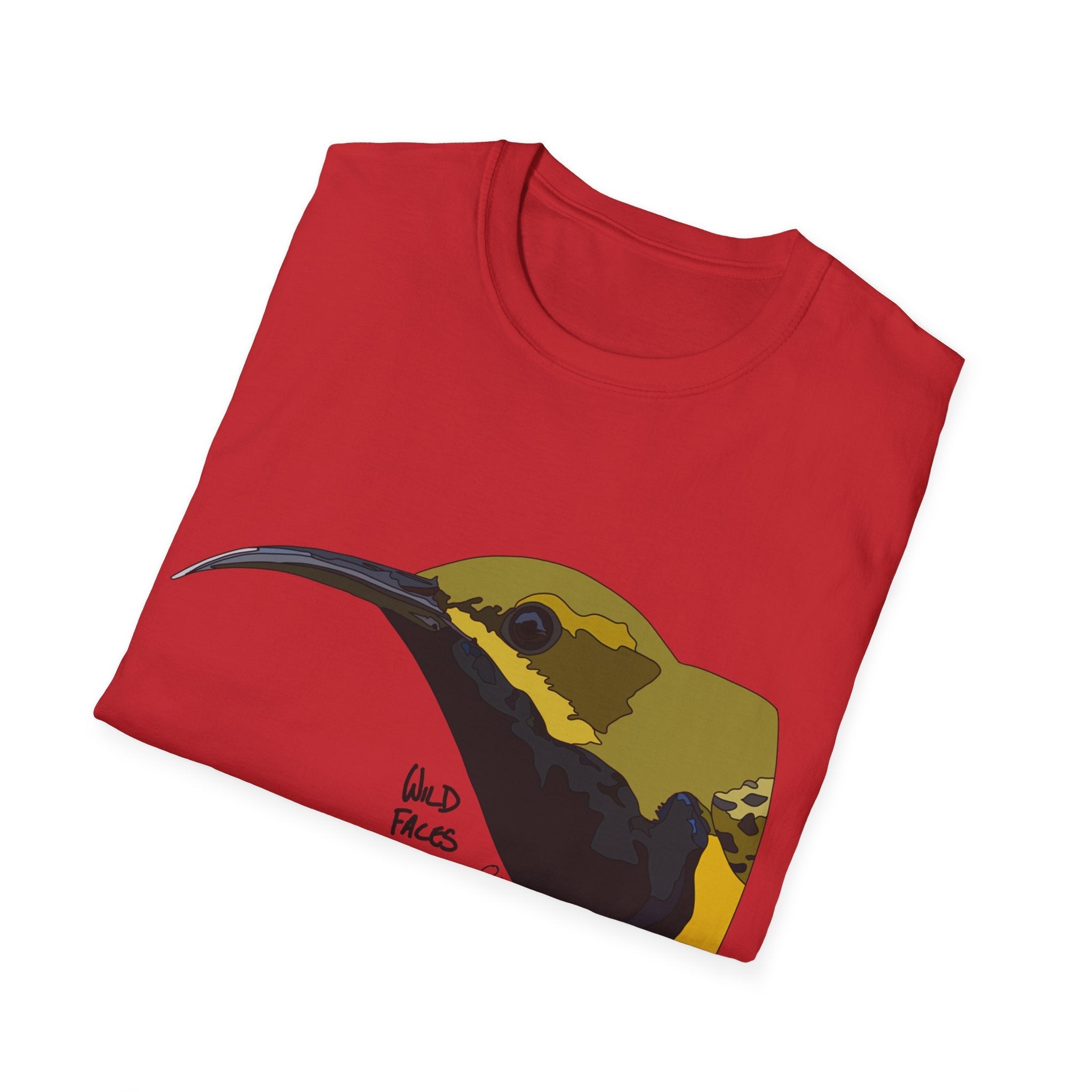 Olive-backed Sunbird - Unisex Softstyle T-Shirt Printify