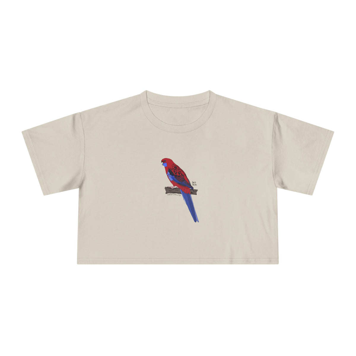 Crimson Rosella - Women's Crop Tee