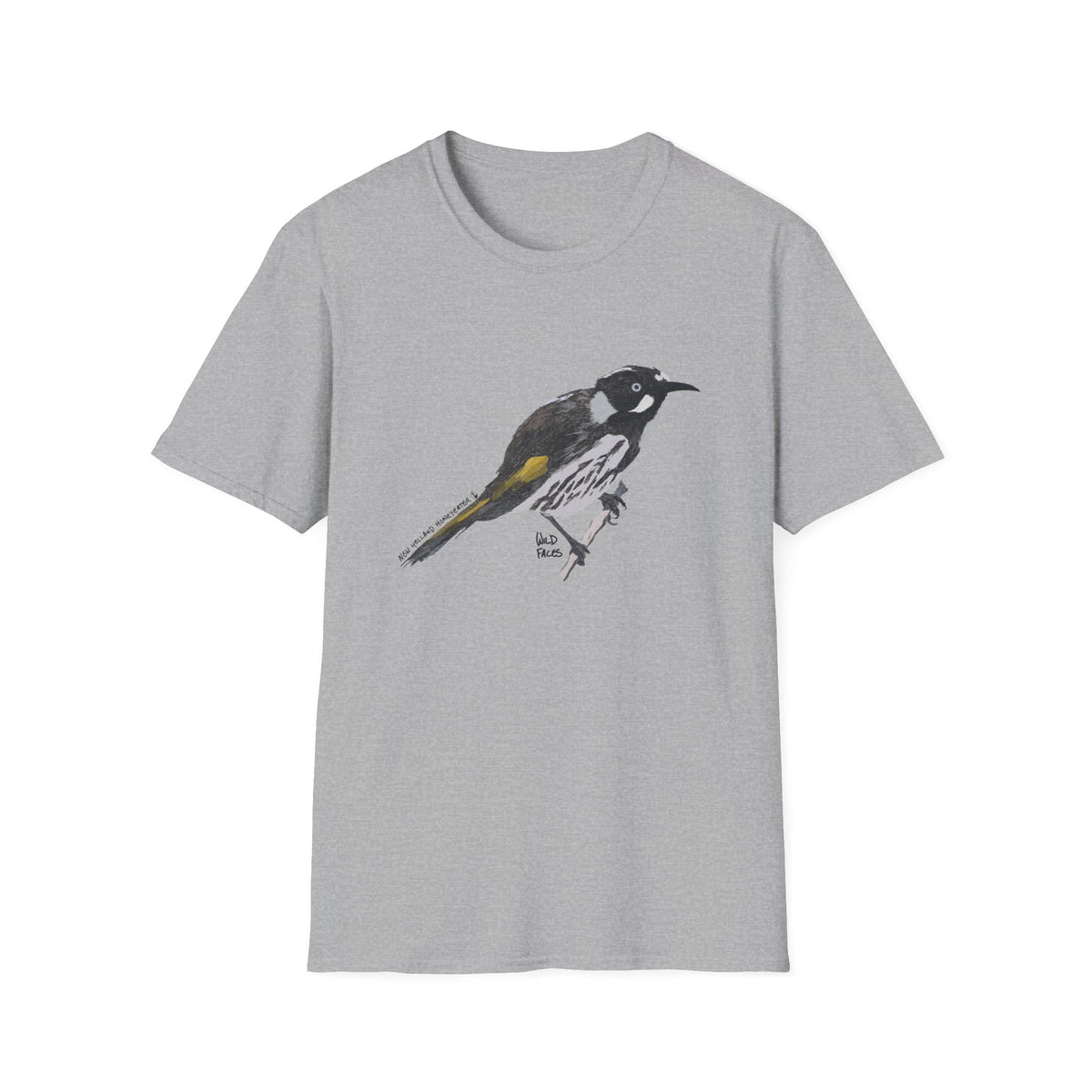 New Holland Honeyeater - Unisex Softstyle T-Shirt